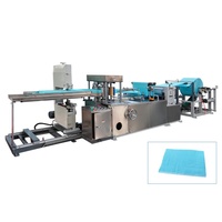 Plieuse de bavoir dentaire à grande vitesse entièrement automatique imprimant des bavoirs de serviette dentaire faisant la machine