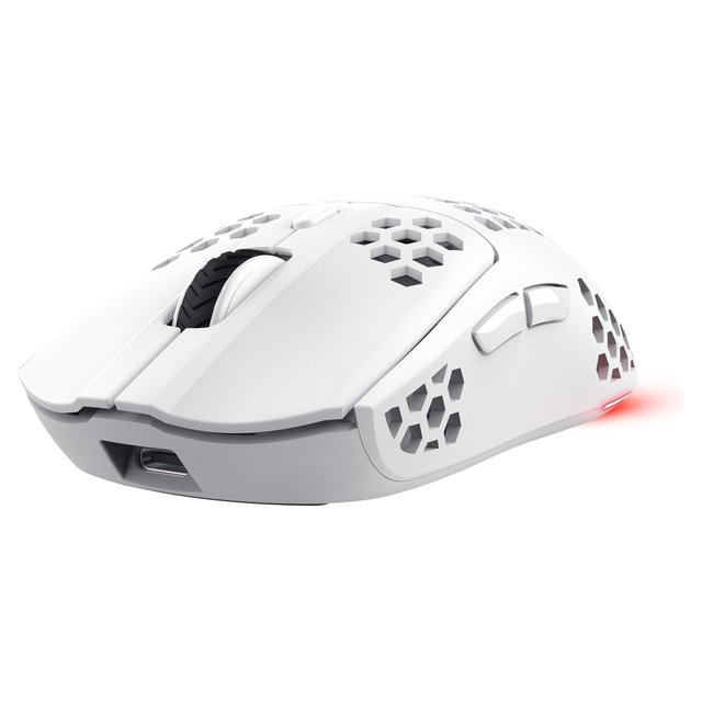 GXT 929 Helox White 25390 Right-Handed 2.4Ghz Wireless LED Backlit 6-Button Gaming Mouse