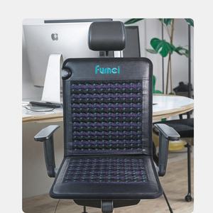 وسادة تدفئة كريستالية من الأميثيست من FUMEI مقاس 50*100 سم مع وسادة تدليك للجسم بالشاكرا 150 واط 110/220 فولت - Product Image 1