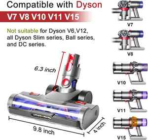 Pièces détachées pour <span class=keywords><strong>aspirateur</strong></span>, tête de brosse électrique en plastique PP pour <span class=keywords><strong>aspirateur</strong></span> V7/V8/V10/V11/DC59/<span class=keywords><strong>DC62</strong></span> - Product Image 2