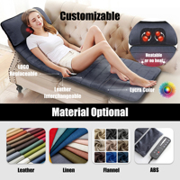 Fabrik-Großhandel Shiatsu-Massagekissen mit Airbag-Matratze, Tragbarer Vibrationsmassager für Taille, Nacken und Kopf