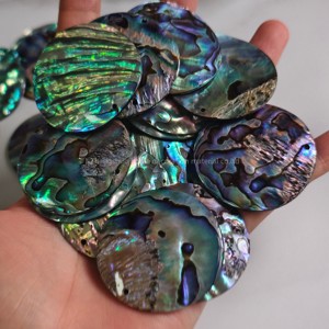 Hạt cườm vỏ ốc tròn, vỏ bào ngư bán buôn dùng làm đồ trang sức, túi xách, khảm - Product Image 5