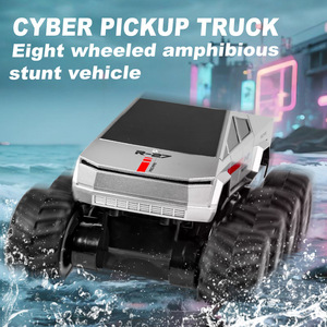 Camionnette amphibie huit roues JJRC, jouet électrique pour enfants, <span class=keywords><strong>voiture</strong></span> télécommandée tout-terrain à grandes roues pour <span class=keywords><strong>la</strong></span> montagne - Product Image 1