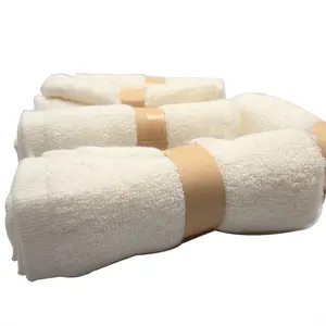 बच्चे स्नान तौलिया 100% बांस कार्बनिक प्राकृतिक नरम 6 Washcloths 10 "x 10" Washlabel पर Microfiber के लोगो अनुकूलित पैकेज 100% बांस