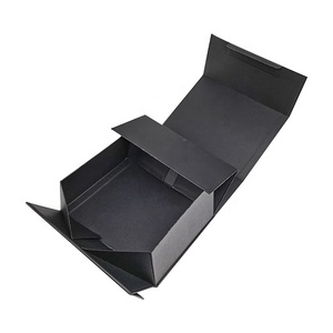 Luxury Foldable Magnetic Wedding <strong>Valentine</strong> Cardboard Gift Box Skincare Paper Packaging Embossed Ribbon Cosmetic Cardboard - Product Image 3