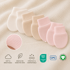 Guantes para Bebé de 0 a 3 Meses, con Puño Acanalado, Antideslizantes, Venta al Por Mayor desde Vietnam - Product Image 4