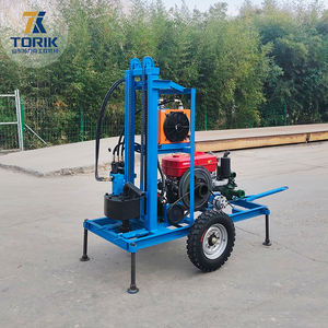 Буровая установка на дизельном топливе от производителя, для бурения на глубину до 100 метров, для бытового использования и орошения сельскохозяйственных угодий - Product Image 1