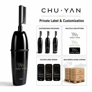 CHU·YAN Teinture capillaire permanente 500ML Liquide sans ammoniaque Tous types de cheveux Qualité cosmétique - Product Image 1