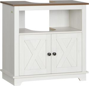 <span class=keywords><strong>Mueble</strong></span> de <span class=keywords><strong>baño</strong></span> moderno de alta calidad Fondlive, gabinete de tablero de partículas con estante debajo del <span class=keywords><strong>lavabo</strong></span>. - Product Image 1