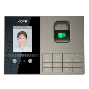 Máquina de grabación de asistencia con huella dactilar facial biométrica, capacidad de registro 120.000, pantalla de 4,3 pulgadas para Empleados Escolares - Product Image 1