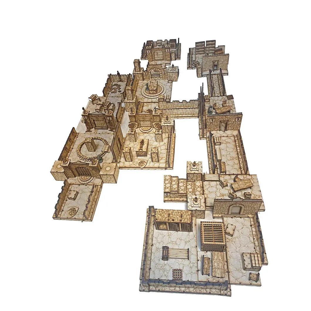 Laser Cut mesa RPG jogo Madeira DND Dungeons Dragons Pathfinder terreno DND minis minitures Estatueta figuras anime personagens