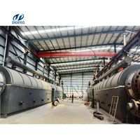 Machine de pyrolyse de pneus entièrement continue automatique du groupe DOING expédiée aux États-Unis