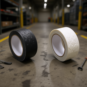 Ttake Anti-Slip <b>Tape</b> Adhesive <b>Tapes</b> Black And <b>White</b> 19mm X 10m For Floor Safety Protection - Product Image 3