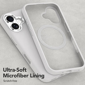 Soonleader Hot Celle <span class=keywords><strong>Silicone</strong></span> de qualité originale magnétique Mag clair couverture arrière sécurisée pour iPhone 16 Plus étuis de téléphone portable - Product Image 4