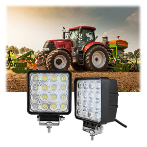 Tuff Plus-Luz led de alta potencia <span class=keywords><strong>para</strong></span> coche, 48W de conducción de Lámpara de trabajo, cuadrada, Emark, 12V - Product Image 3