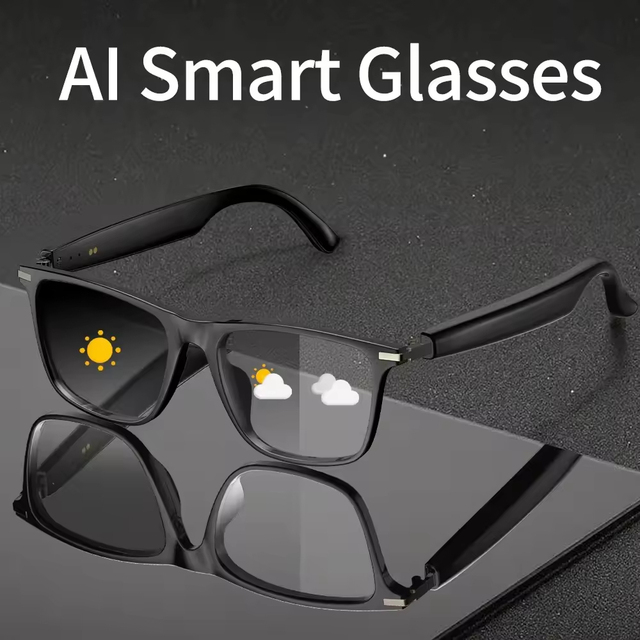 2026 Smart Glasses BT Call Recording AI Translation Waterproof Design Glasses Factory