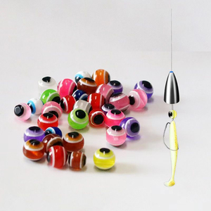 ชุดลูกปัดบล็อกกิ้งฟิชอายคุณภาพสูงขนาด 4/5/6/8/10/12 มม. ชุดเหยื่อตกปลาแซลมอนและปลาเทราท์ที่สมจริง สำหรับตก<span class=keywords><strong>ปลา</strong></span>คาร์พ <span class=keywords><strong>ปลา</strong></span>ดุก ในน้ำจืดและแม่น้ำ - Product Image 1