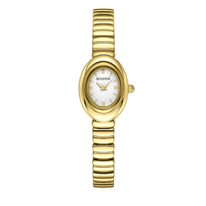 Delicate Tiny Alloy <b>Case</b> Quartz Wrist <b>Watch</b> with Copper Clasp for Casual & Formal Looks - Product Image 2