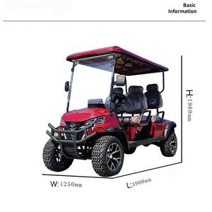 รถกอล์ฟไฟฟ้า 72V 4 ที่นั่ง แบตเตอรี่ลิเธียม จัดส่งรวดเร็ว - Product Image 4