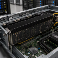 Carte graphique H200 NVL PCIe pour calcul IA, GPU avec mémoire GDDR6 et refroidissement par ventilateur pour station de travail