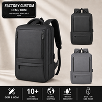 Sac à dos pour ordinateur portable, sac de voyage d'affaires pour femmes et hommes, sac à bandoulière en nylon imperméable, vente en gros, MOQ 5 pièces, OEM ODM, usine