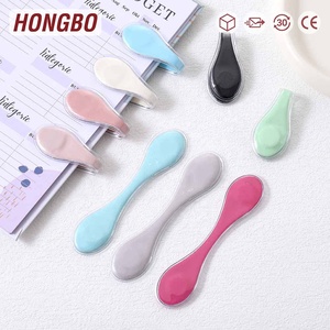 Marque-page magnétique Hongbo en cuir lisse 23 couleurs le plus vendu comme coffret cadeau de papeterie pour la budgétisation/organisation - Product Image 1