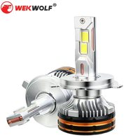 Nouvelles ampoules de voiture haute puissance 200W 22000LM Faro Led H4 Led Canbus Luces Led H4 Led Phare H1 H11 Led Phare H7