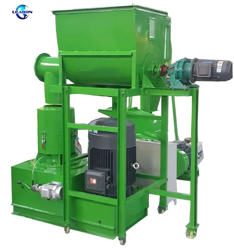 Flat Die Alfalfa Biomass Wood Pellet Maker Wood Pellet Mill