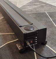Écran de projection électrique automatique classique carré ALR 133 pouces anti-lumière, pour projecteur UST/normal 4K, intérieur/extérieur, PET