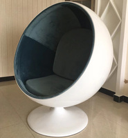 Canapé moderne de luxe pour la maison, chaise pivotante pour le salon, table à manger, fauteuil boule simple, mobilier aviateur