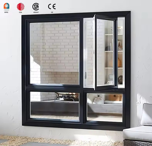 <span class=keywords><strong>Fenêtre</strong></span> à battants en aluminium à double <span class=keywords><strong>vitrage</strong></span> insonorisée à bas <span class=keywords><strong>prix</strong></span> LML NFRC AS CE CSA Cadre en aluminium <span class=keywords><strong>Fenêtre</strong></span> à battants à double <span class=keywords><strong>vitrage</strong></span> - Product Image 2