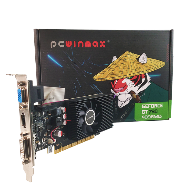 GT710 GT730 GT610 GT210 GT1030 Graphic Card GT 210 610 710 730 1030 1GB 2GB 4GB DDR3 DDR5 GPU Low Profile VGA Card