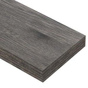 <b>Floating</b> Bathroom Shelves 16 Inch Set Of 2 Grey Wall Mounted Shelf Over Toilet Farmhouse Decor - Product Image 1