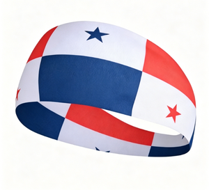 Bandeaux de sport élastiques de haute qualité avec drapeau norvégien pour hommes et femmes, vente en gros - Product Image 2