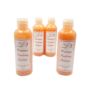 RTSスキンケア製品ブラックスキンエクスフォリエイティングピーリングオイルホワイトニングボディローションライトニングオーガニックオレンジピーリングローション - Product Image 2