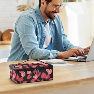 Wholesale Custom Puakenikeni Kalo Print Aluminum Foil <b>Small</b> Lunch <b>Box</b> Insulated Thermal Bento <b>Cooler</b> Lunch Bags for Kids Adults - Product Image 5