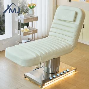 Muebles de Salón de Belleza, Silla de Tratamiento Cosmético para Spa Facial, Cama Eléctrica para Pestañas con Motores - Product Image 2