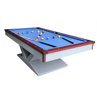 Sistema de retorno automático deportivo de piscina moderno de lujo de alta calidad Material MDF 7Ft 8Ft Tamaño mesa de billar profesional