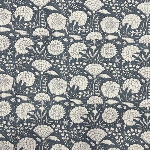 <b>Large</b> Cotton Casual <b>Weekender</b> Travel <b>Bag</b> <b>Women</b> Handmade Quilted Fabric Duffle Block Printed Floral Lightweight Portable - Product Image 6
