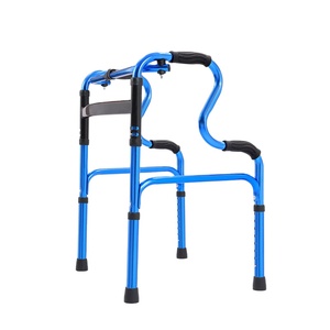 Adult <b>Rollator</b> <b>Walker</b> & Wheelchair Shopping Cart Convenient Walking Aids For Elderly Adults - Product Image 1