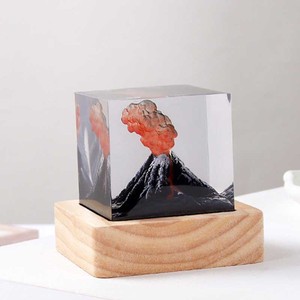 Lámpara Nocturna de Resina Epoxi con Modelo de Bomba Atómica de Dibujos Animados, Nube de Humo de Explosión Nuclear, Decoración para Dormitorio y Sala de Estar - Product Image 5