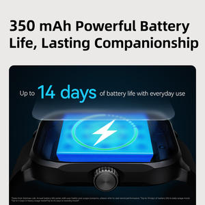 Montre connectée Gts12, écran Tft, résolution 320x386, suivi du rythme cardiaque et du sommeil, <span class=keywords><strong>Assistant</strong></span> vocal Ai, étanche Ip68, bracelet en Silicone - Product Image 3