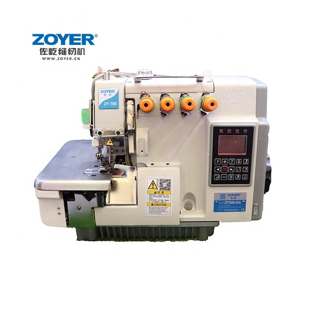 ZY700N-4DA New Design 4-thread Superior Hi-tech Quality Overlock Industrial Overlock Sewing Machine