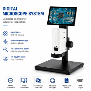 Écran tactile HD, stéréo, vidéo numérique continue pour les tests électroniques en usine et en laboratoire - Product Image 1