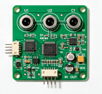Module de capteur sans fil PCBA, carte de circuit imprimé FR4 HDI, assemblage SMT DIP RoHS, contrôle d'impédance pour dispositif de détection IoT
