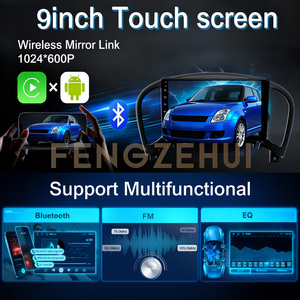 Autoradio GPS 9 Pollici 2+32G per <span class=keywords><strong>Nissan</strong></span> <span class=keywords><strong>Juke</strong></span> 2011-2017 Versione Base con Carplay Wireless, Android <span class=keywords><strong>Auto</strong></span> e Telecamera di Retromarcia AHD - Product Image 5