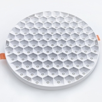 Panneaux lumineux ronds encastrés réglables fins 8W 15W 24W 36W LED Matériaux de panneau lumineux Skd
