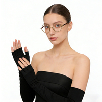 Gafas de titanio ultraligeras, gafas Vintage hechas a mano, gafas redondas para hombres y mujeres, montura óptica de diseñador clásico Retro