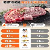 Scelleuse sous vide alimentaire automatique en gros d'usine - Machine de mise sous vide électrique portable pour usage domestique et cuisine, faible MOQ pris en charge