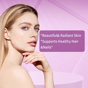 Comprimés de Super Collagène, Vitamine C et Biotine en Gros pour la Santé des Cheveux et des Ongles, Complément Herbal pour Adultes, 60 Comprimés par Flacon, Lot de 2 - Product Image 2